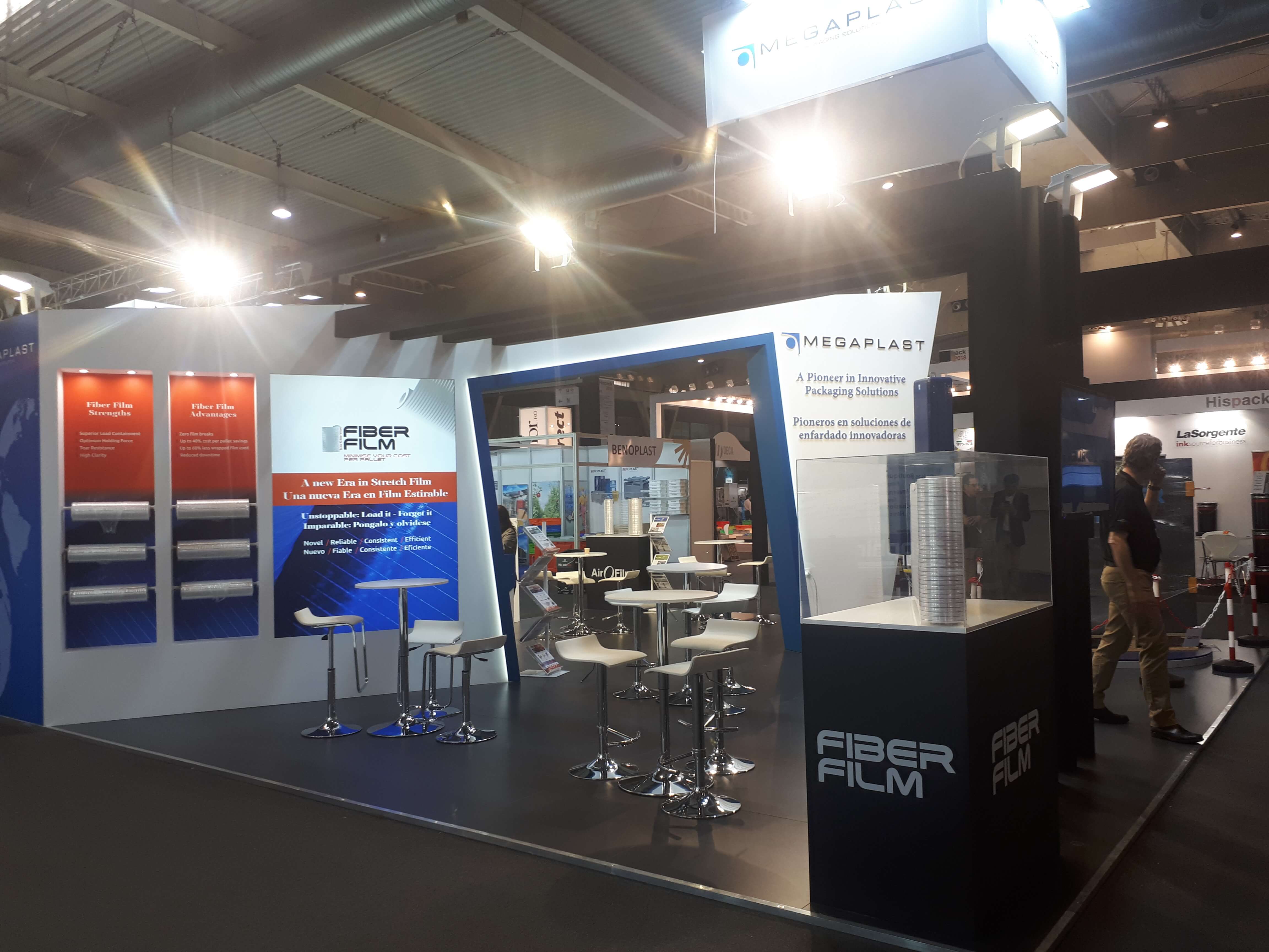 A BIG SUCCESS FOR MEGAPLAST IN HISPACK, SPAIN
