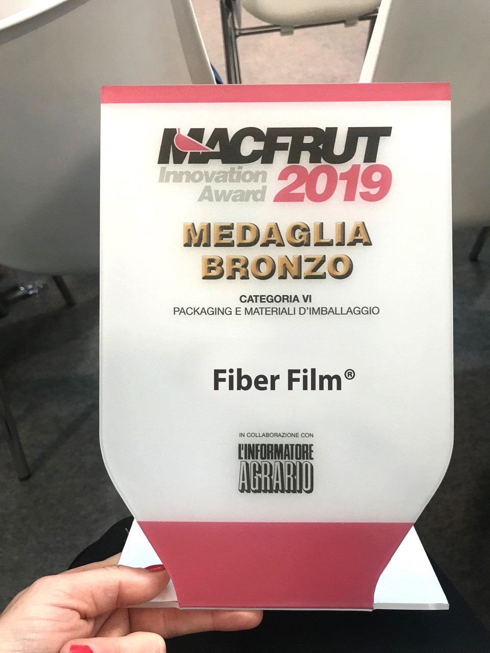BRONZE MEDAL FOR MEGAPLAST'S FIBER FILM