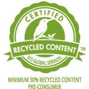 recycled content certification logo