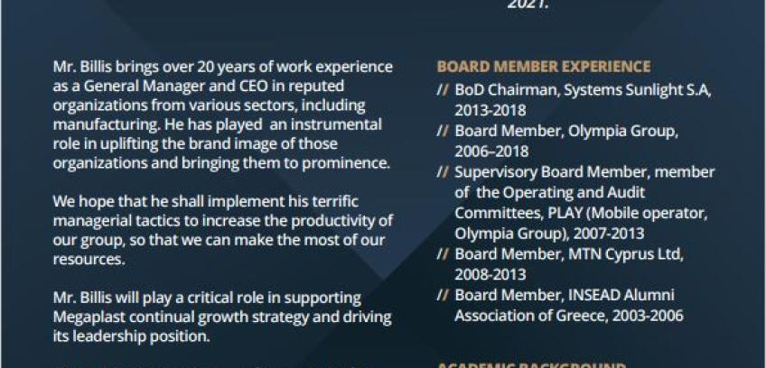 GENERAL MANAGER IN MEGAPLAST