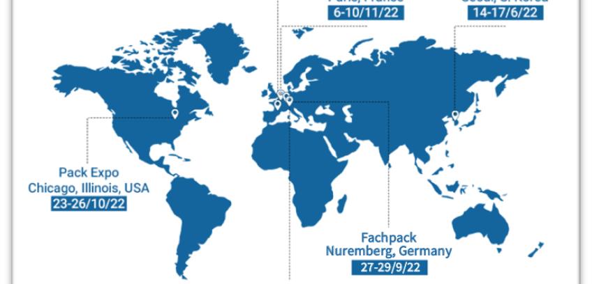MEGAPLAST IN 6 INTERNATIONAL TRADE SHOWS 2022